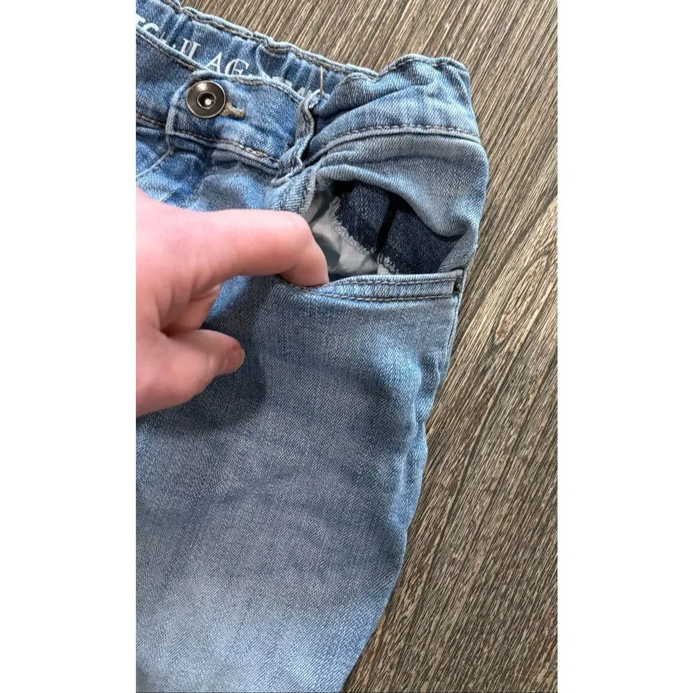 The Children's Place Youth Boys Straight Jeans Slim Fit Denim Blue Size 14